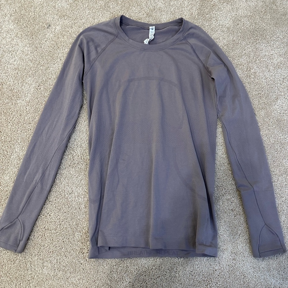 Lululemon Swiftly Tech Long Sleeve Shirt || size 8